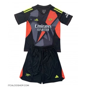 Arsenal Portiere Terza Maglia Bambino 2024-25 Manica Corta (+ Pantaloni corti)